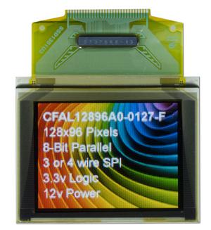 Color Graphic OLED Display (CFAL12896A0-0127-F)