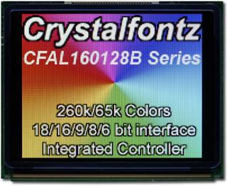 160x128 1 Parallel Graphic OLED (CFAL160128B-F-B2)