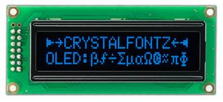16x2 Blue Character OLED Module (CFAL1602C-B)