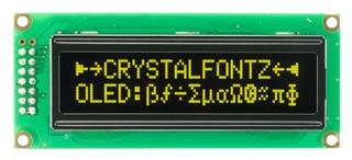 16x2 Yellow Character OLED Module (CFAL1602C-Y)