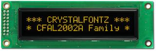 20x2 Parallel Character OLED (CFAL2002A-Y)