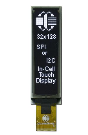 32x128 In-Cell Touchscreen OLED (CFAL32128A0-0171B-WC)