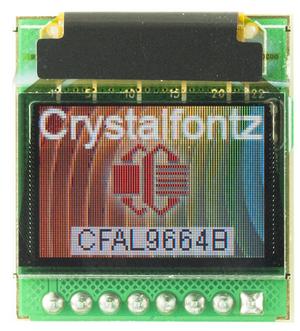 96x64 Color OLED with Carrier Board (CFAL9664BFB1-E1-1)
