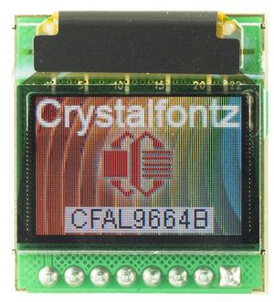 96x64 Color OLED with Carrier Board (CFAL9664BFB1-E1-1)