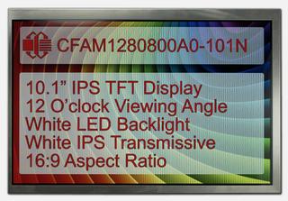 10.1" HDMI TFT LCD (CFAM1280800A0-101N)