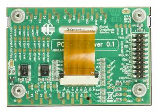 128x64 Graphic LCD Breakout Kit - Dark On Light Gray (CFAO12864D3-TFH-CB)