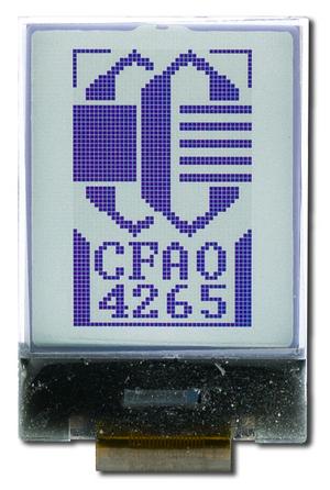 42x65 Dark On Light Gray Graphic LCD (CFAO4265A-TFK)