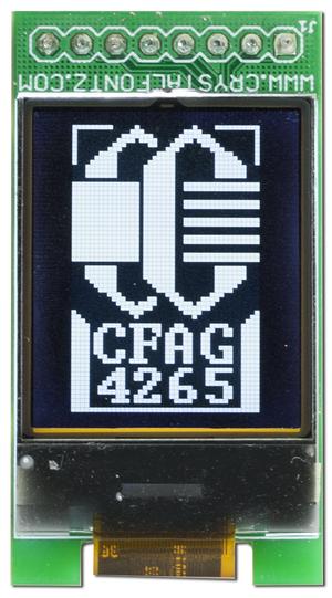 42 x 65 Graphic LCD with Carrier Board (CFAO4265A-TTL-CB)