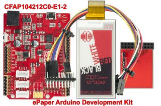 2.13 inch ePaper Arduino / Seeeduino Development Kit (CFAP104212C0-E1-2)