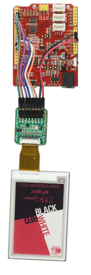 176x264 ePaper Development Bundle (CFAP176264A0-E2-2)