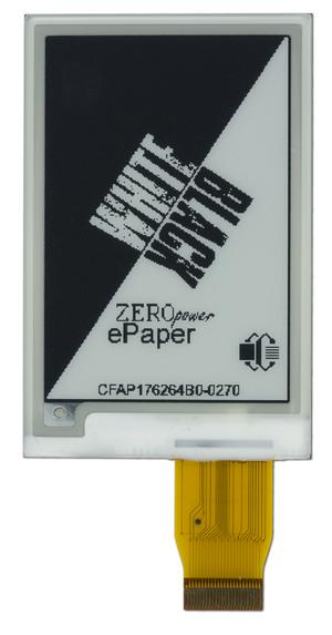 2.7 inch B&W ePaper Display (CFAP176264B0-0270)