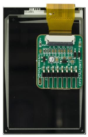 2.7" Black and White ePaper with Adapter Board (CFAP176264B0-E2-1)