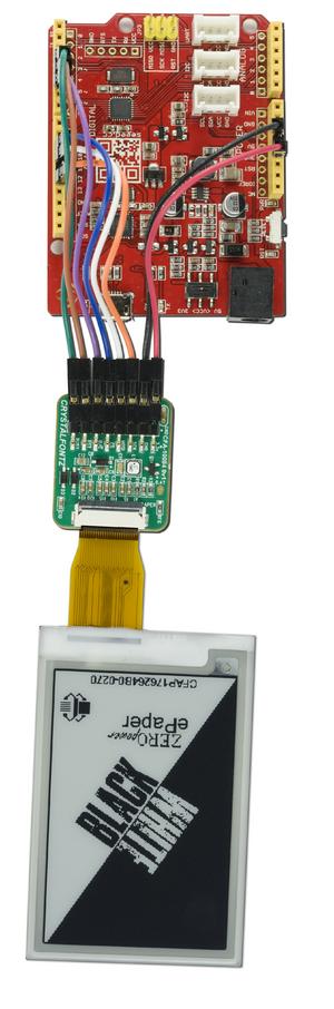 2.7 inch ePaper Arduino Development Kit (CFAP176264B0-E2-2)