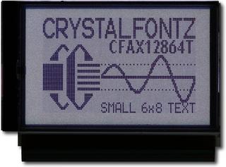 Novatek 128x64 Graphic SPI LCD (CFAX12864T-WFH)