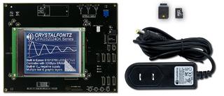 CFAG320240K-STI-TZ LCD Dev Kit (DMOGQ320240K-STI-TZ)