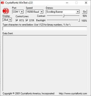 WINTEST for CFA632 and CFA634 (WINTEST)