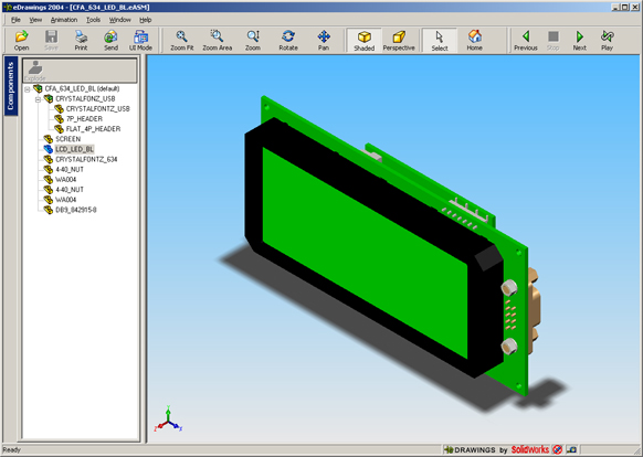eDrawings screenshot