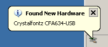 Found hardware